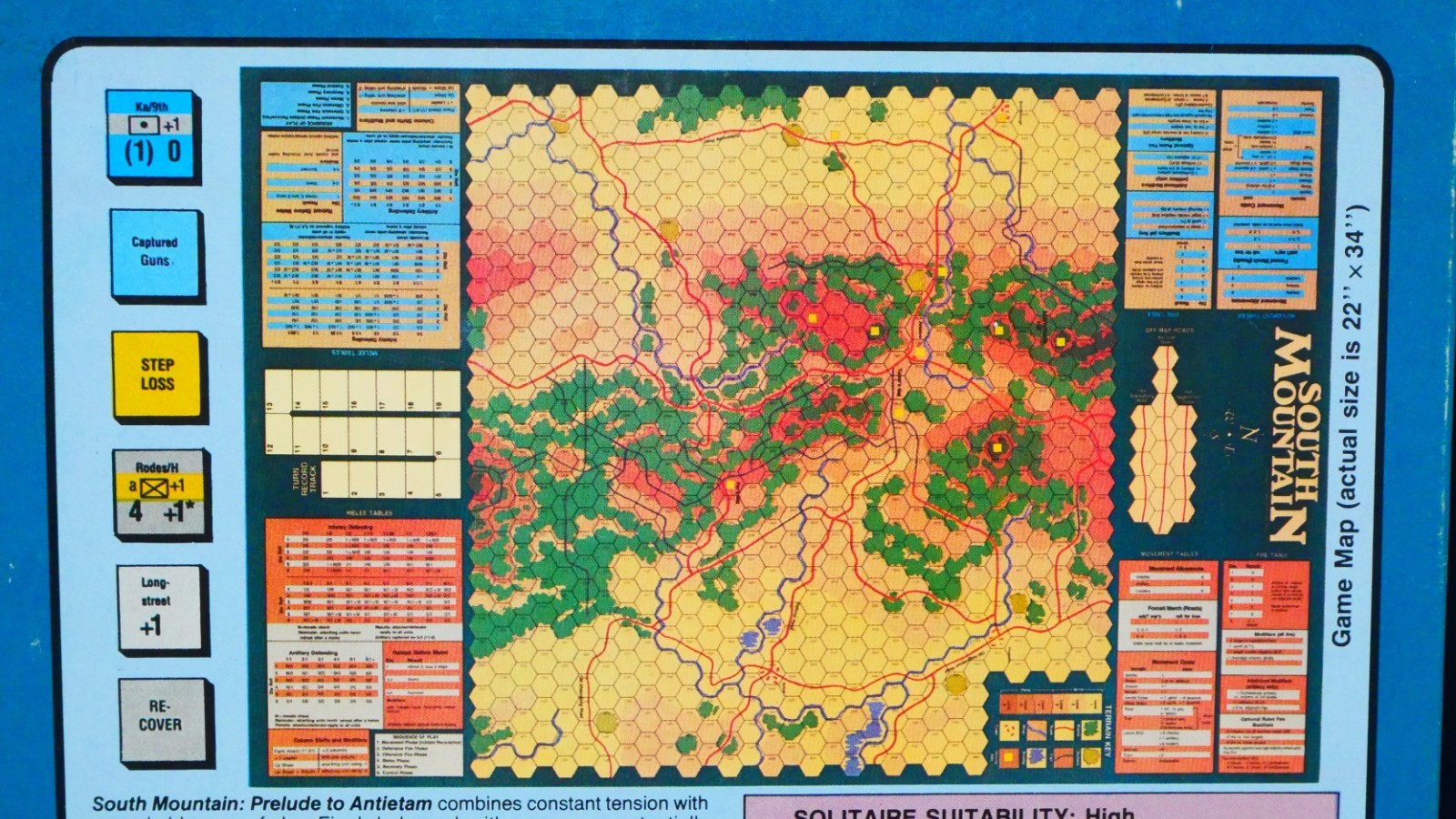 West End Games, South Mountain: Prelude to Antietam, Complete – Unpunched