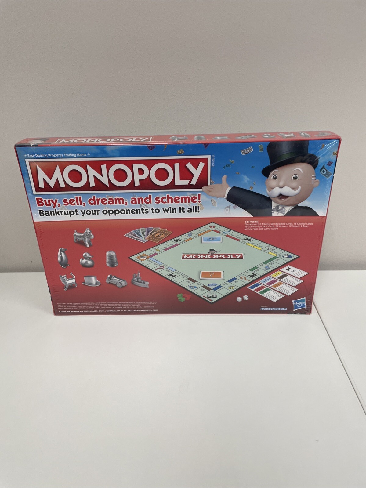 Original Monopoly Game Classic Edition Family Board Game – NEW Sealed G59