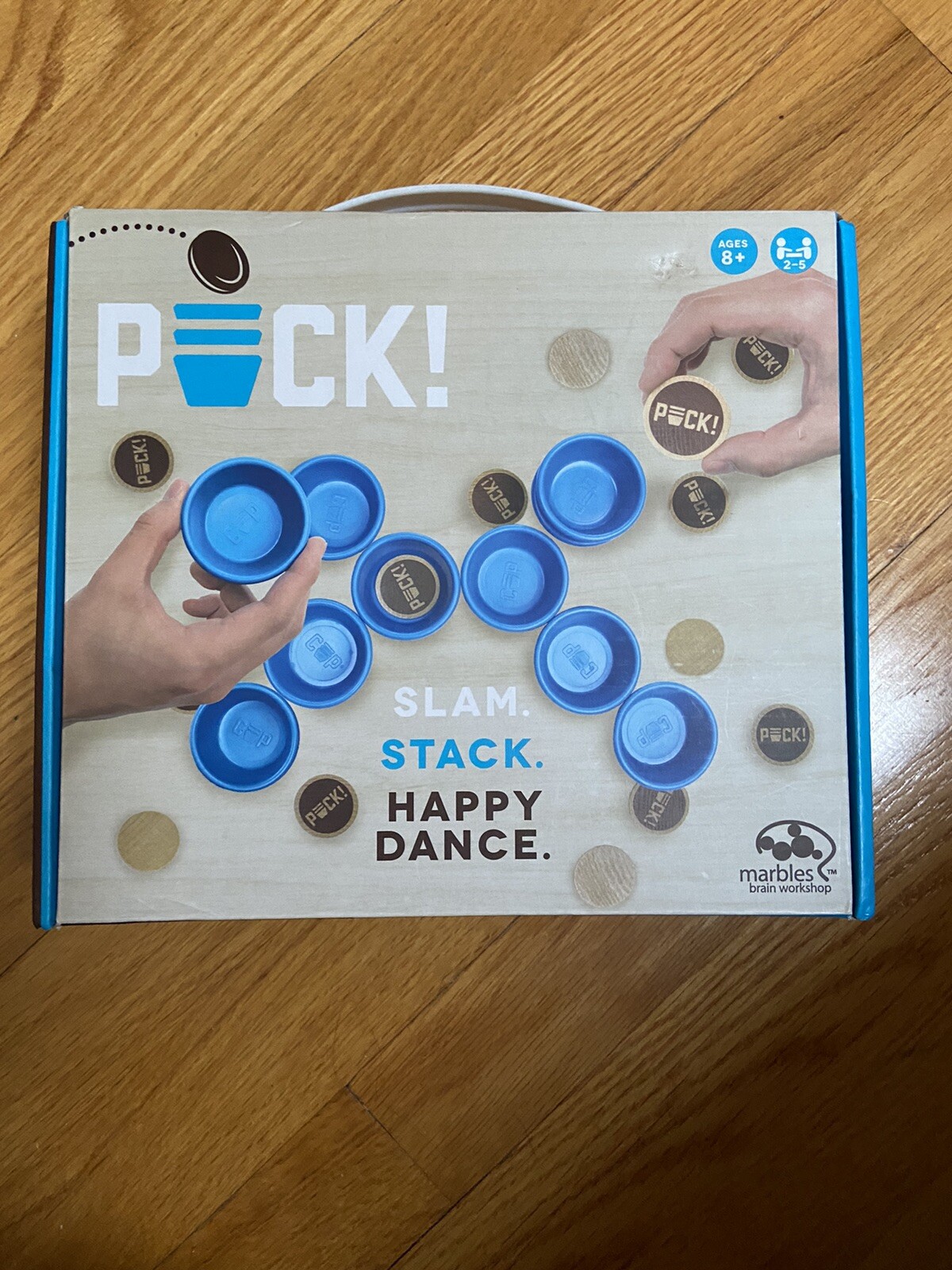 Marbles Brain Workshop Puck Board Game Sealed Box Ages 8+