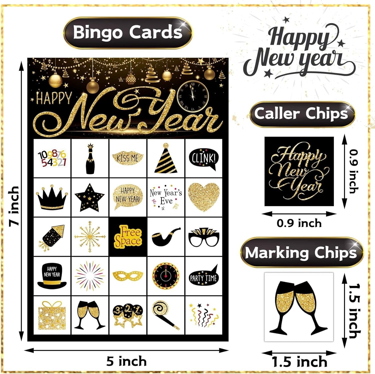 Engaging New Bingo Game Cards for 24 Players – Kids’ Favorite Activity