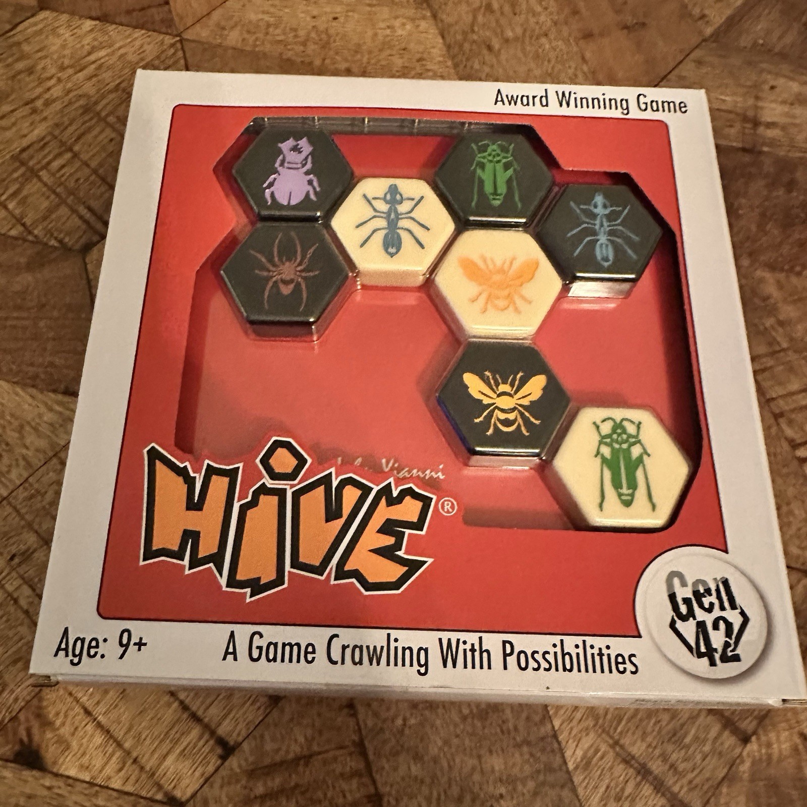 Hive Board Game Gen42 Games BRAND NEW ABUGames Sealed RARE!