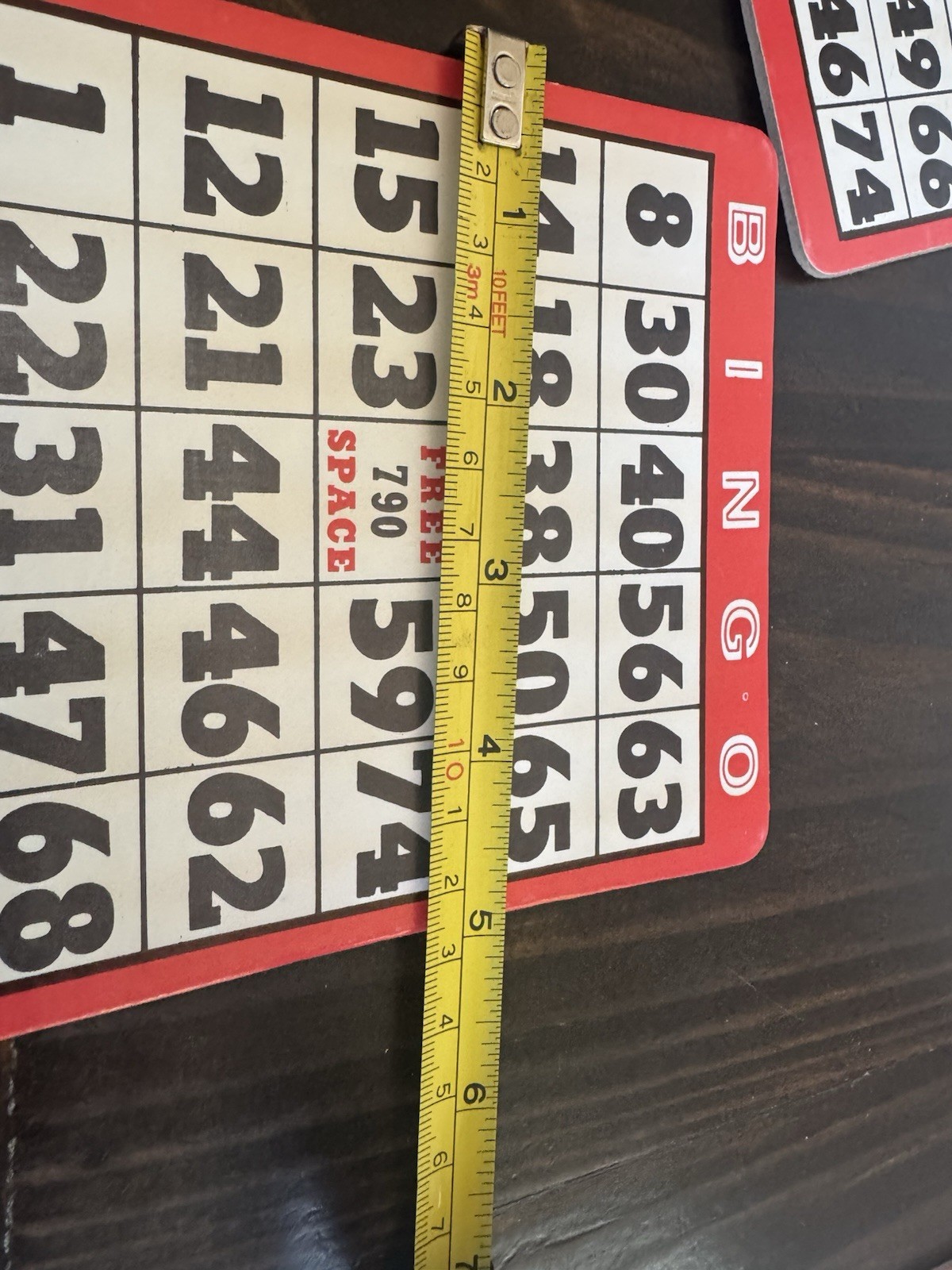 Vintage 12 Cardboard/Heavy Stock Bingo Cards St Bernard Parish