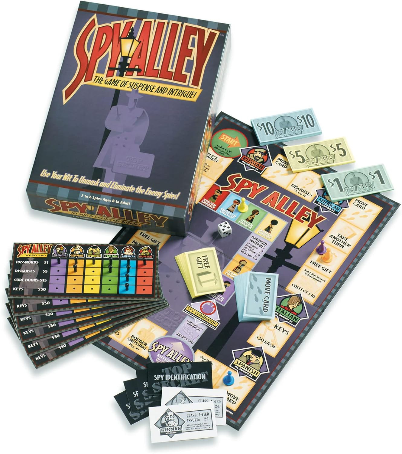 – Mensa Award-Winning Strategy Game – Social Deduction & Bluffing Board Game – F