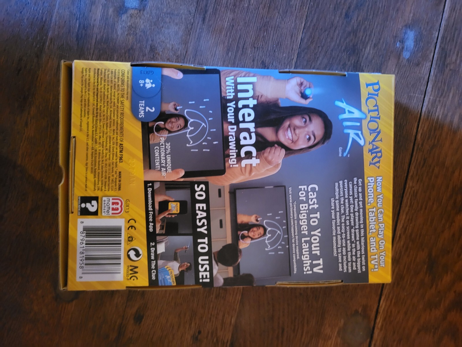 PICTIONARY AIR Family Drawing Game – NEW IN BOX – App Smart Device Mobile