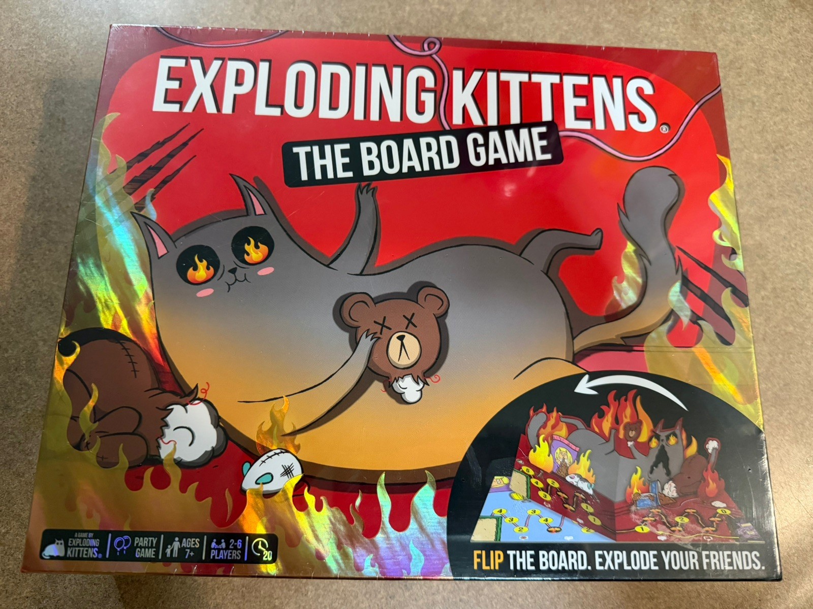 Exploding Kittens Games: Exploding Kittens The Board Game NEW factory sealed