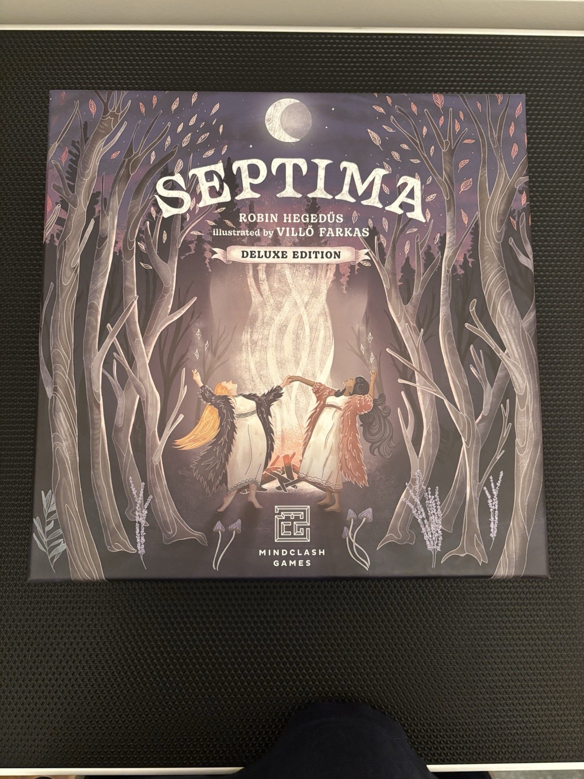 Septima Board Game Deluxe Edition with Shapeshifting and Omen Expansion