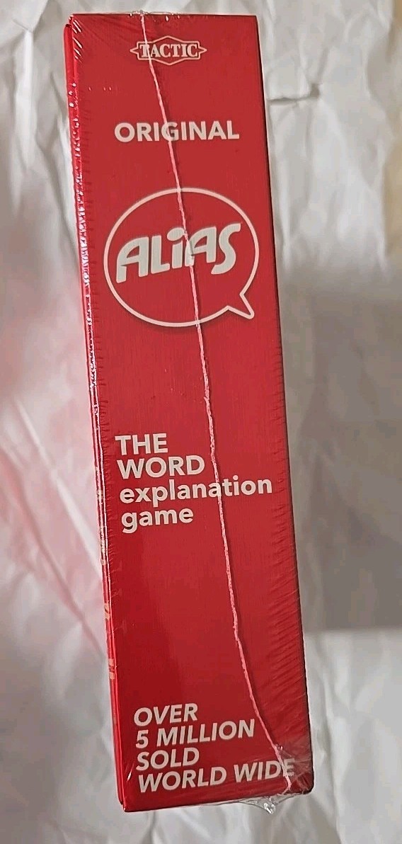 New Tactic Games Original Alias Board Game Word Explanation Game Ages 10+