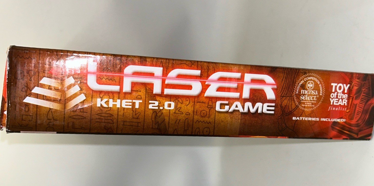 Laser Board Game Khet 2.0 Strategy For Parts Or Repair Complete Used