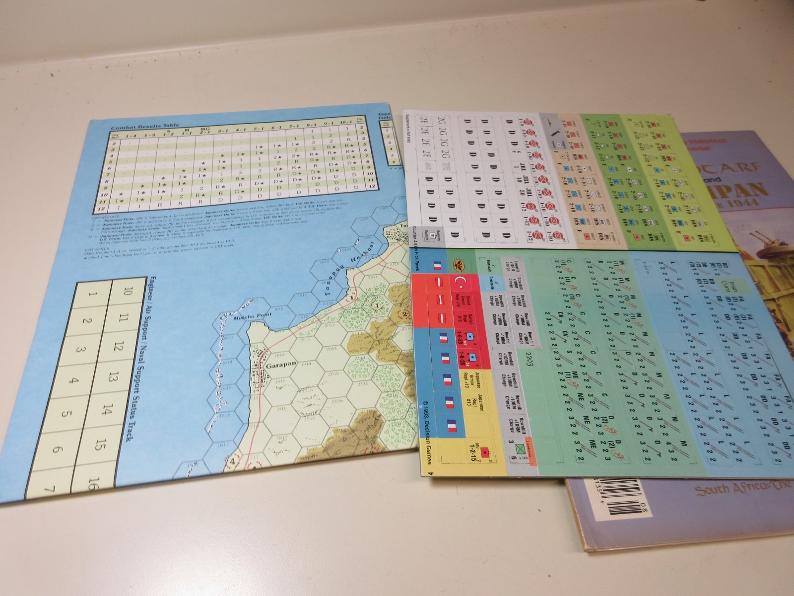 Strategy & Tactics/Decision Magazine War games #162 CLONTARF & SAIPAN UNPUNCHED