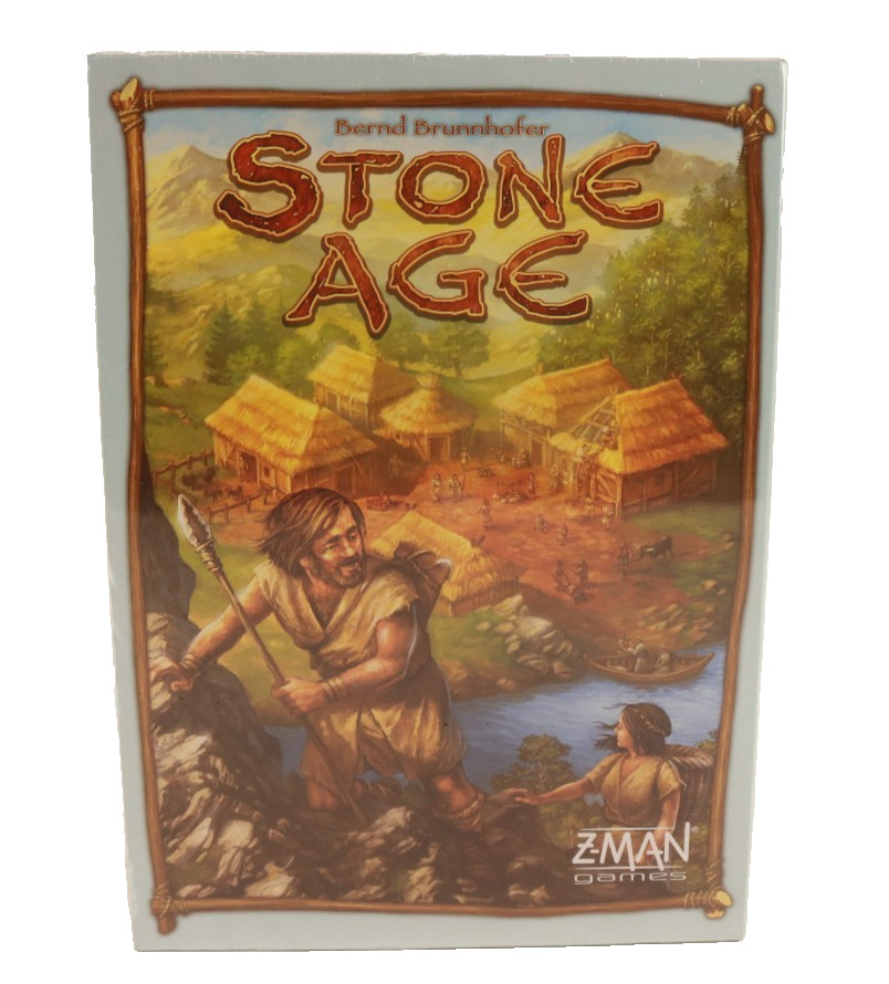 Z-Man Games Stone Age Board Game New
