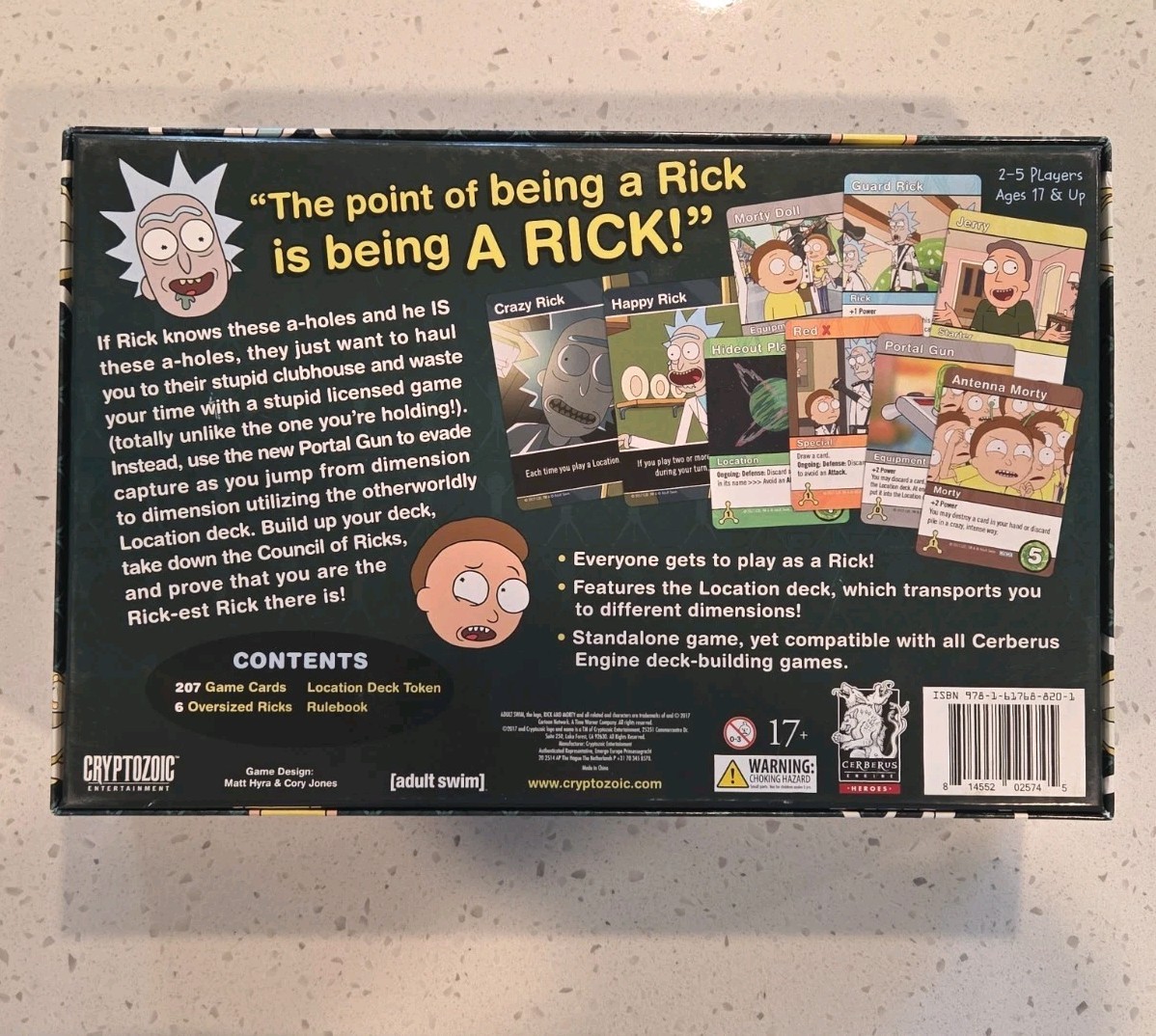 Cryptozoic – Rick & Morty Deckbuilding Game Close Rick-Counters of The Rick Kind