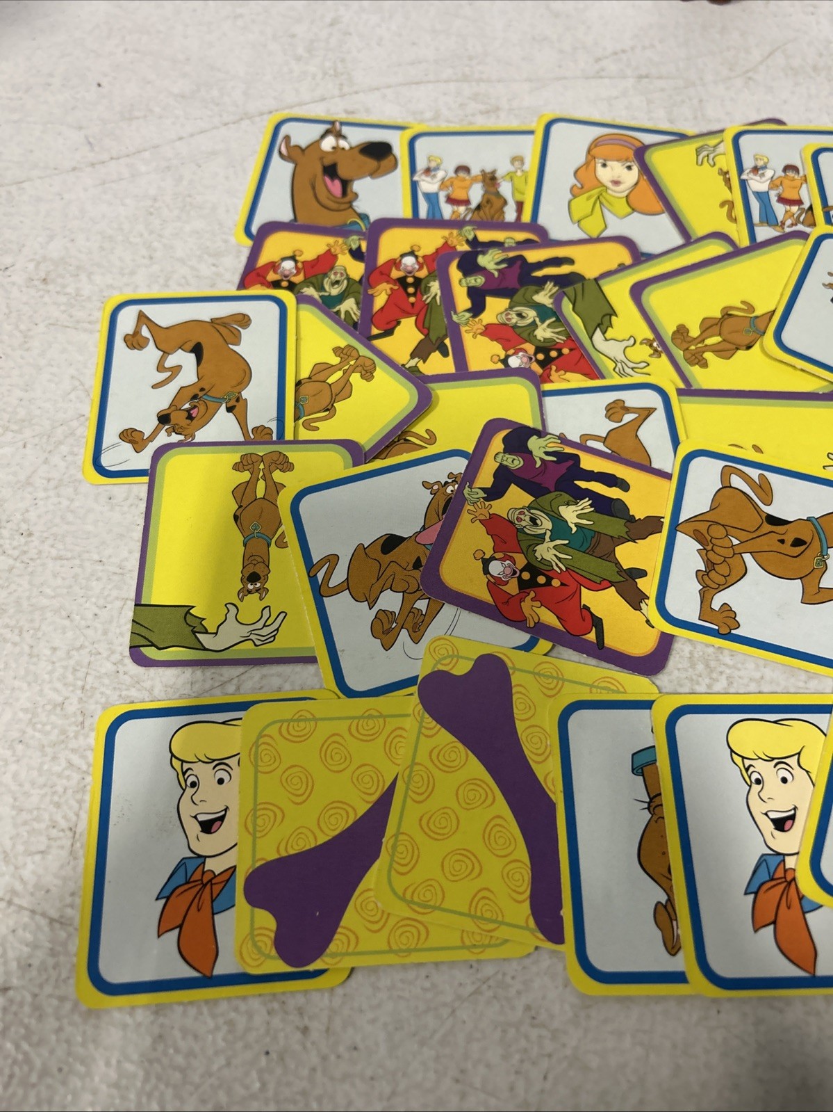 Scooby Doo! Get That Dog Cartoon Network Matching Game 1999 Lot Of 46 Cards