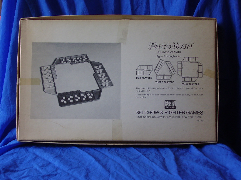 Vintage Pass It On Game…’A Game Of Wits’ 100% Complete S&R Games 1978