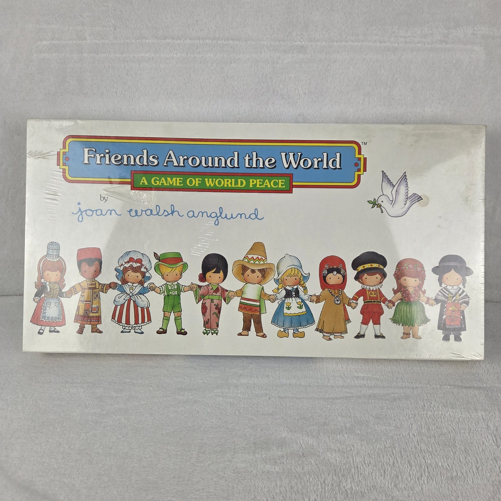 Vintage 1989 Friends Around the World Board Game NIB Joan Walsh Anglund