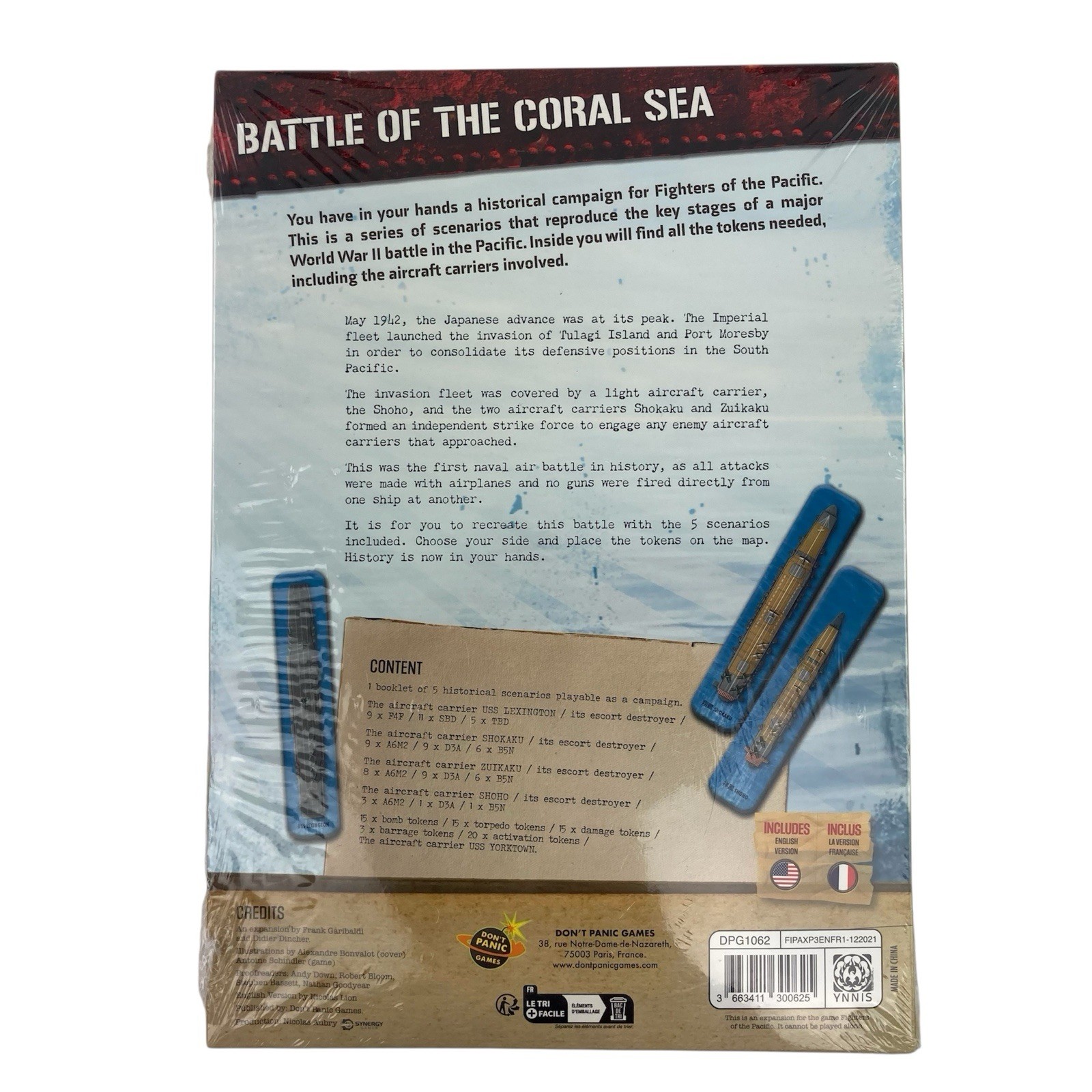 Ares Games: Fighters of the Pacific – Battle of the Coral Sea Expansion New