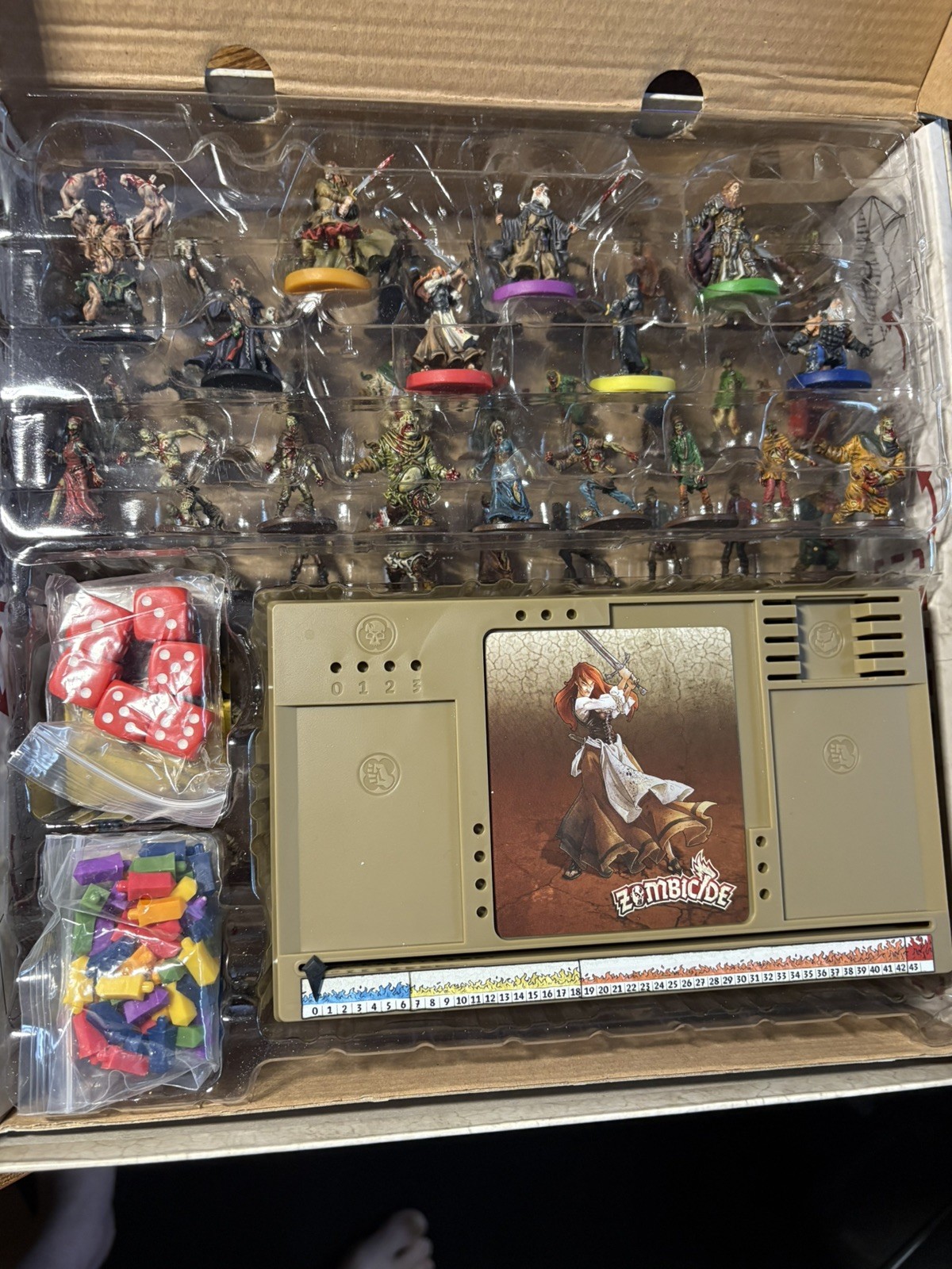Zombicide Black Plague Board Game Fully Painted Core/Base Set