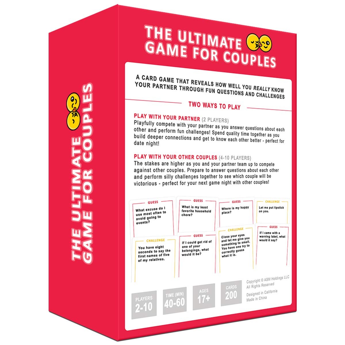 , Great Conversations and Fun Challenges for Date Night – Perfect Romantic Gi…