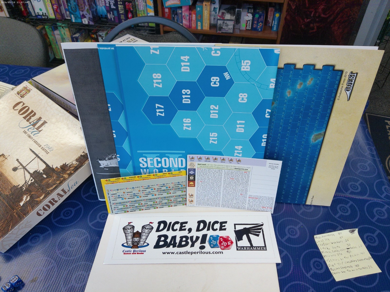 Coral Sea: The First Carrier Battle 1942 Avalanche Press #APL0041 Unpunched