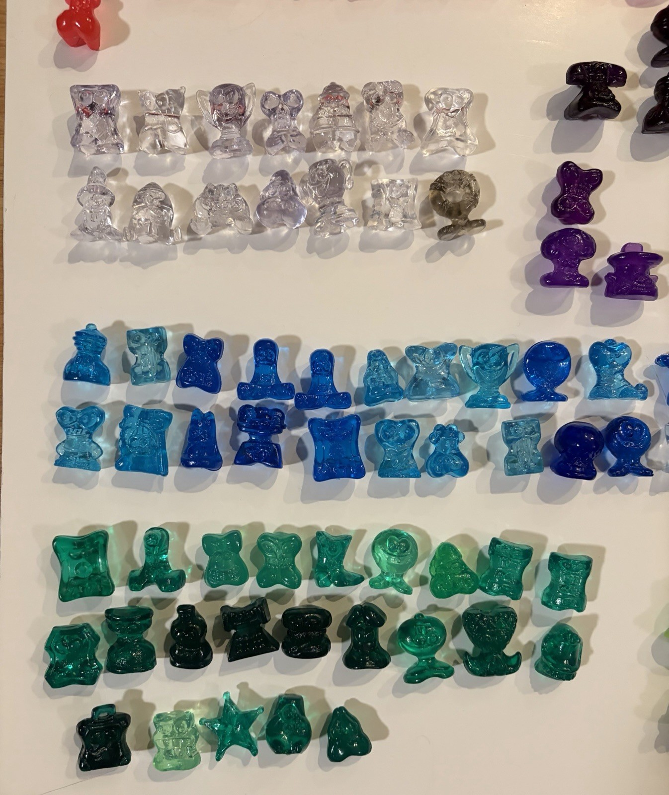 450 Piece Lot – GoGoS CRAZY BONES – Eggy, Aliens, Glitter, Jaws, Clear, Etc