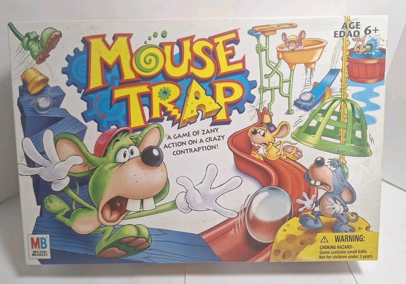 VINTAGE Mouse Trap COMPLETE Milton Bradley 2005 Classic Board Game Kids Family