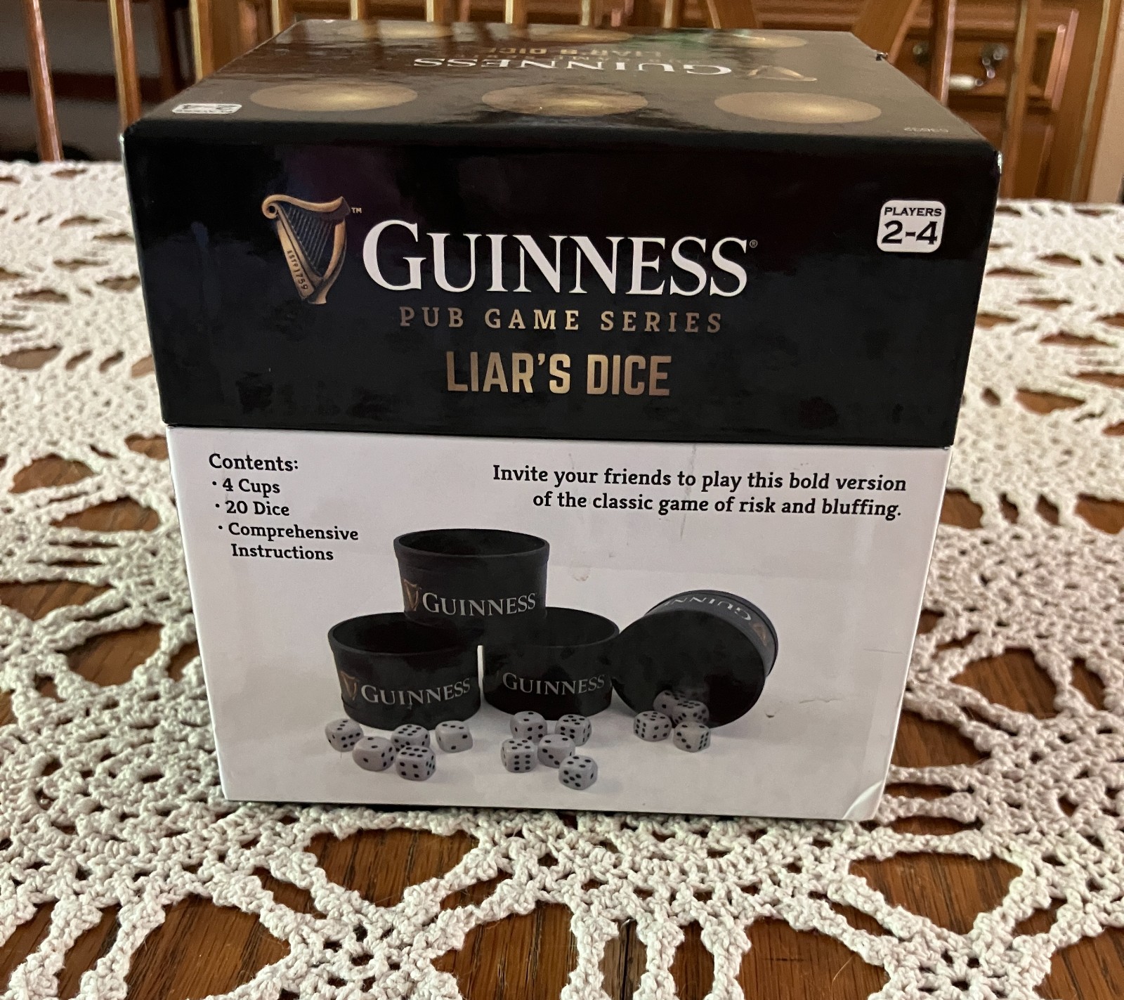 2019 University Games Guinness Pub Game Series Liar’s Dice