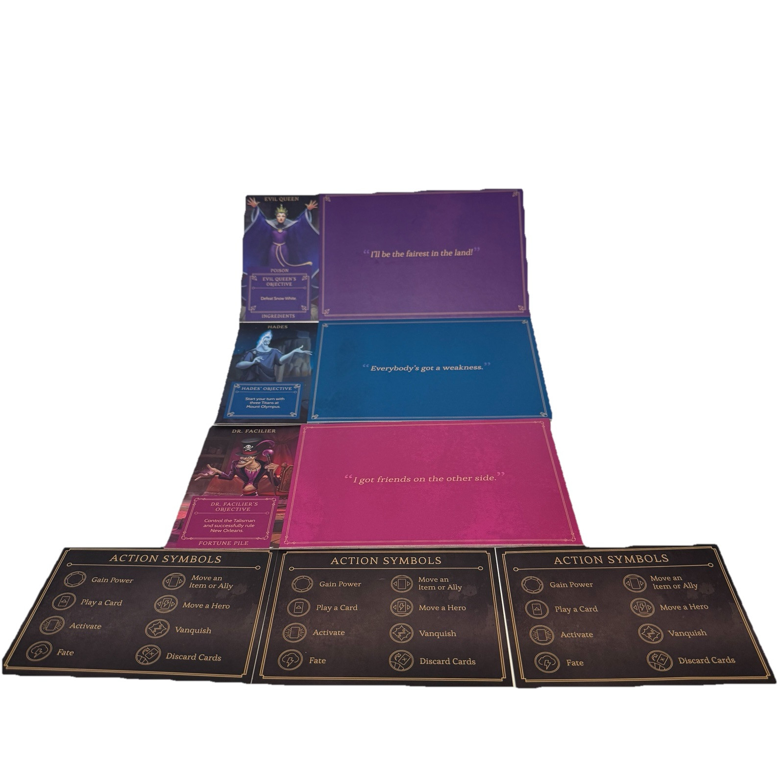 Disney Villainous Wicked to the Core COMPLETE Ravensburger 2019 Stand Alone Game