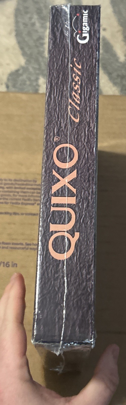 Quixo Abstract Strategy Board Game 1995 Vintage Gigamic – NEW SEALED