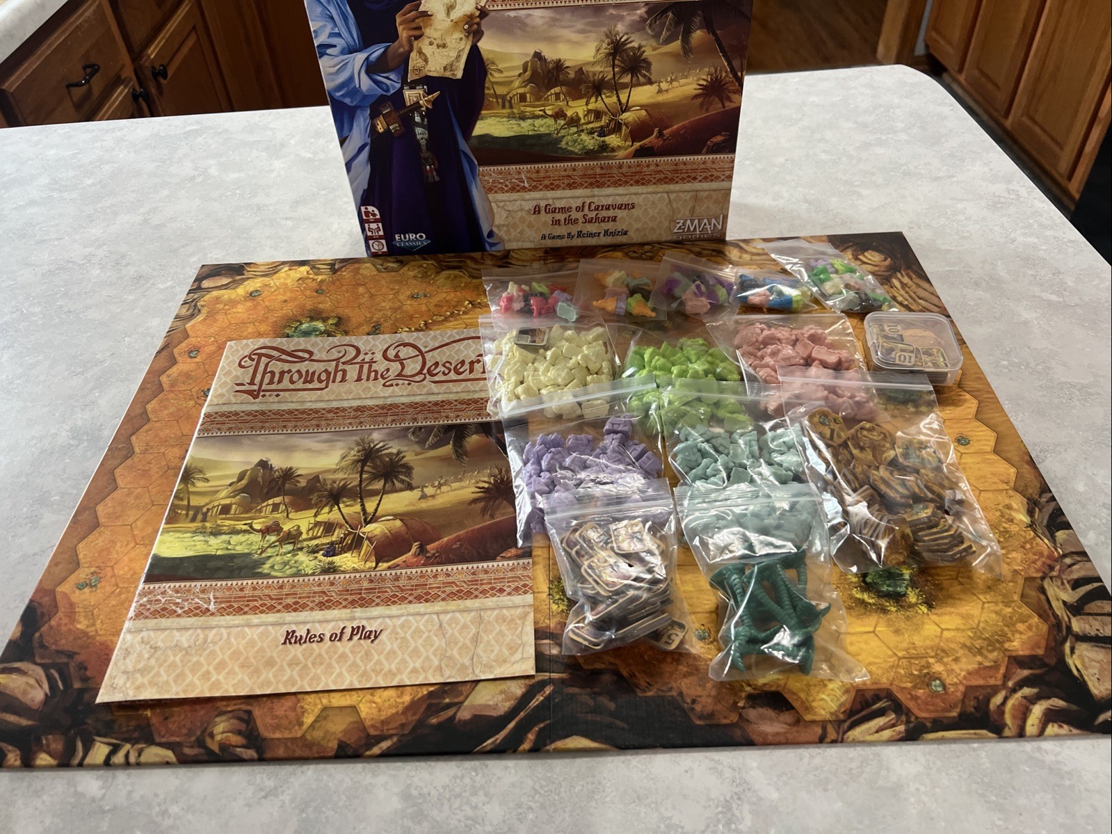 Through The Desert Board Game 100% Complete
