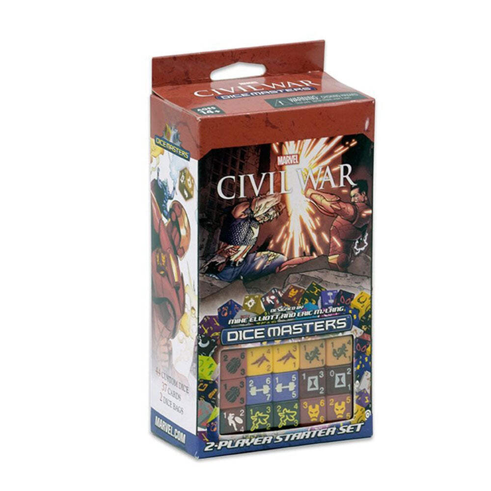 Wizkids Dice Masters Marvel Civil War Starter 2+ Players Ages 14 Years and Up