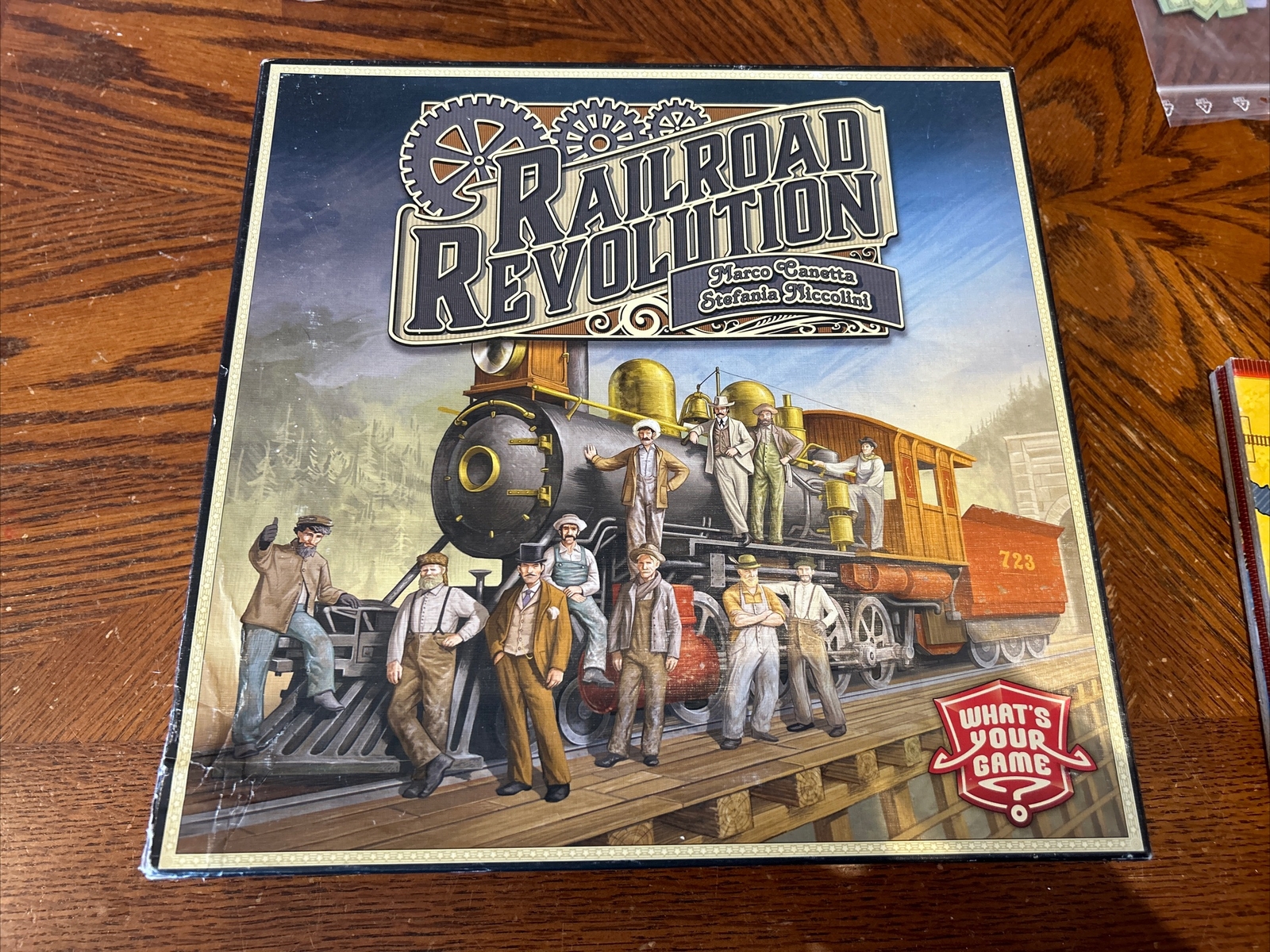 Pegasus Spiele Boardgame Railroad Revolution Box Complete