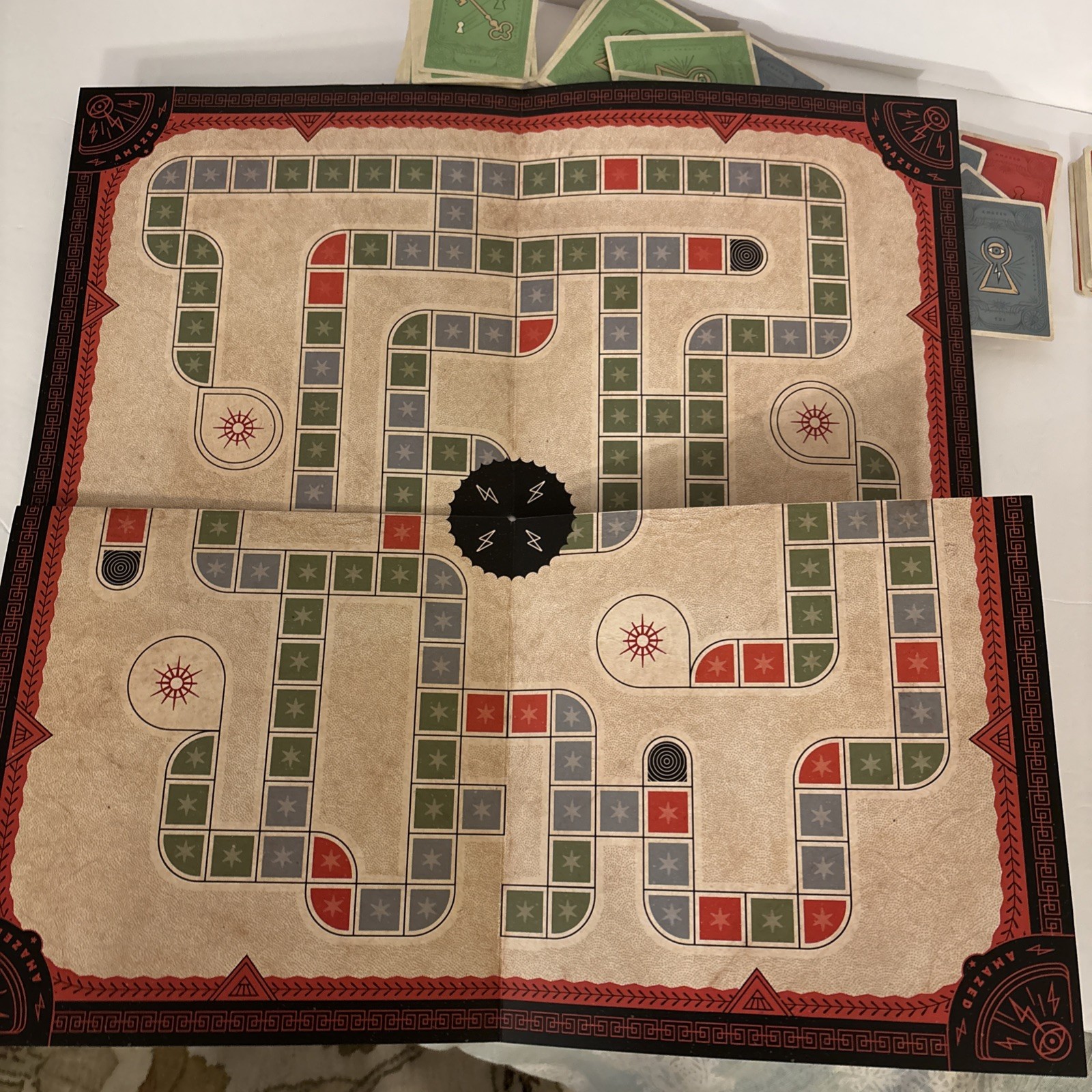 AMAZED the Game COMPLETE Theory11 2018 Neil Patrick Harris Puzzles Riddles EUC