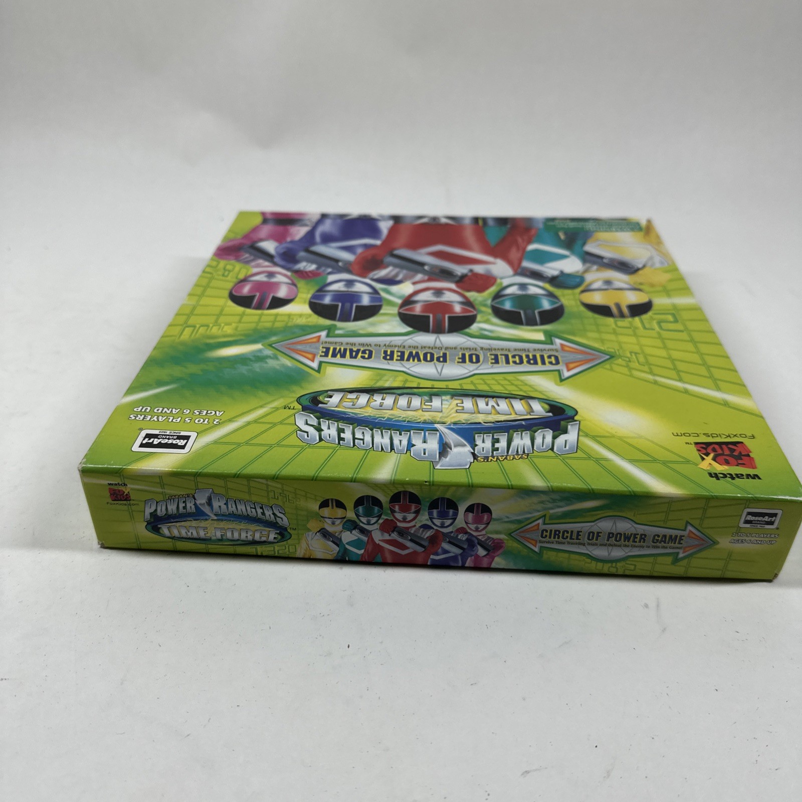 Power Rangers Board Game 2001 Missing 1 Pink Disk