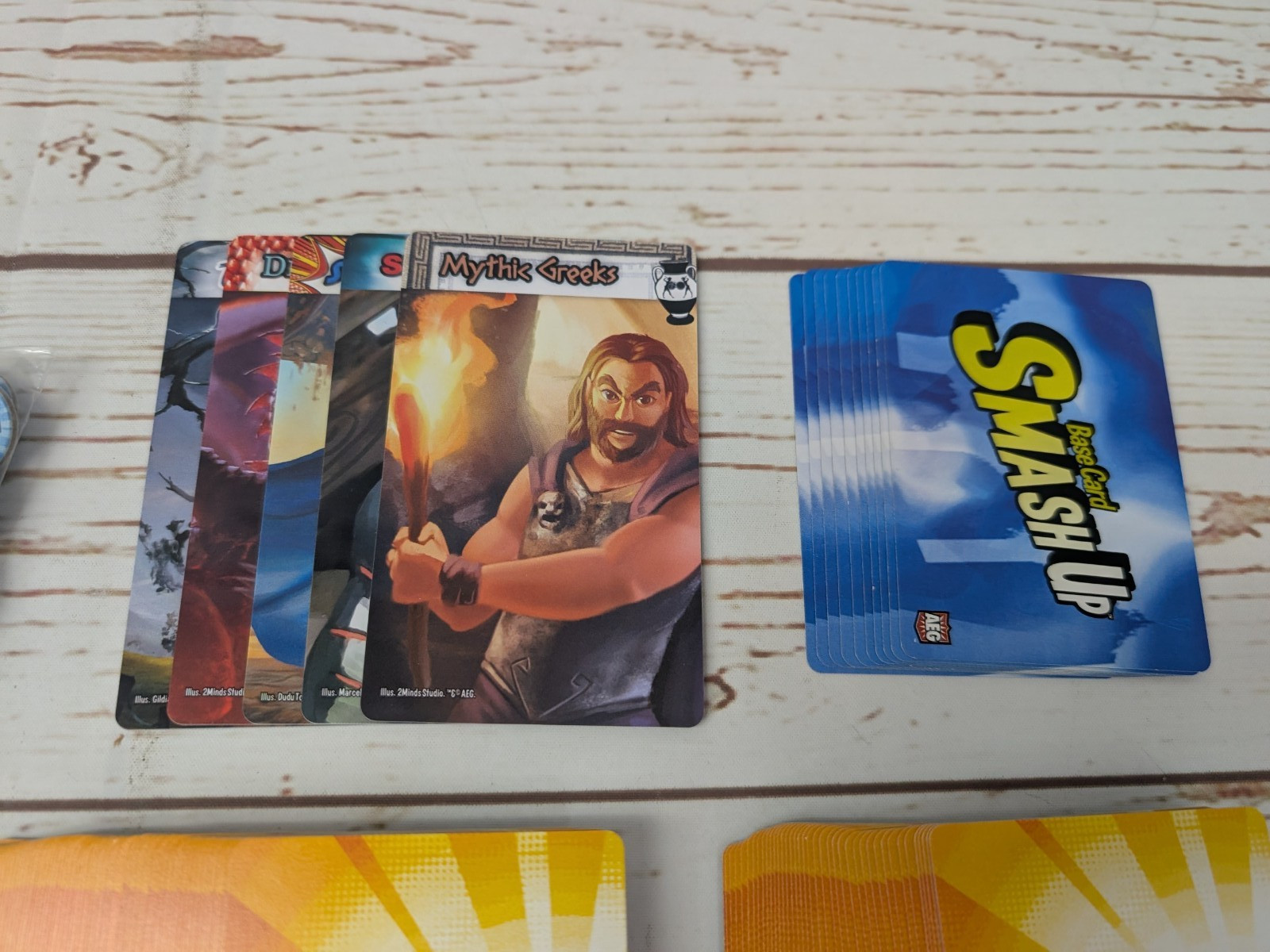 Smash Up It’s Your Fault Expansion Board Card Game AEG *No Booklet, Box