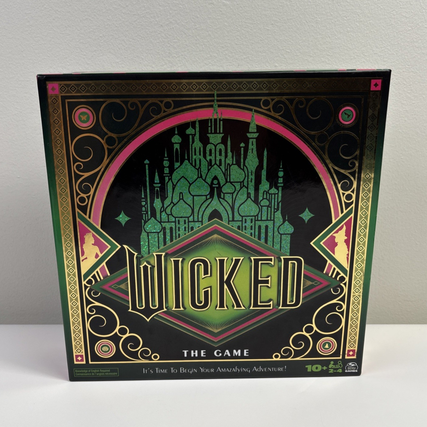 “Wicked The Game” with 3D Emerald City for Ages 10+ / 2-4 Players – BRAND NEW
