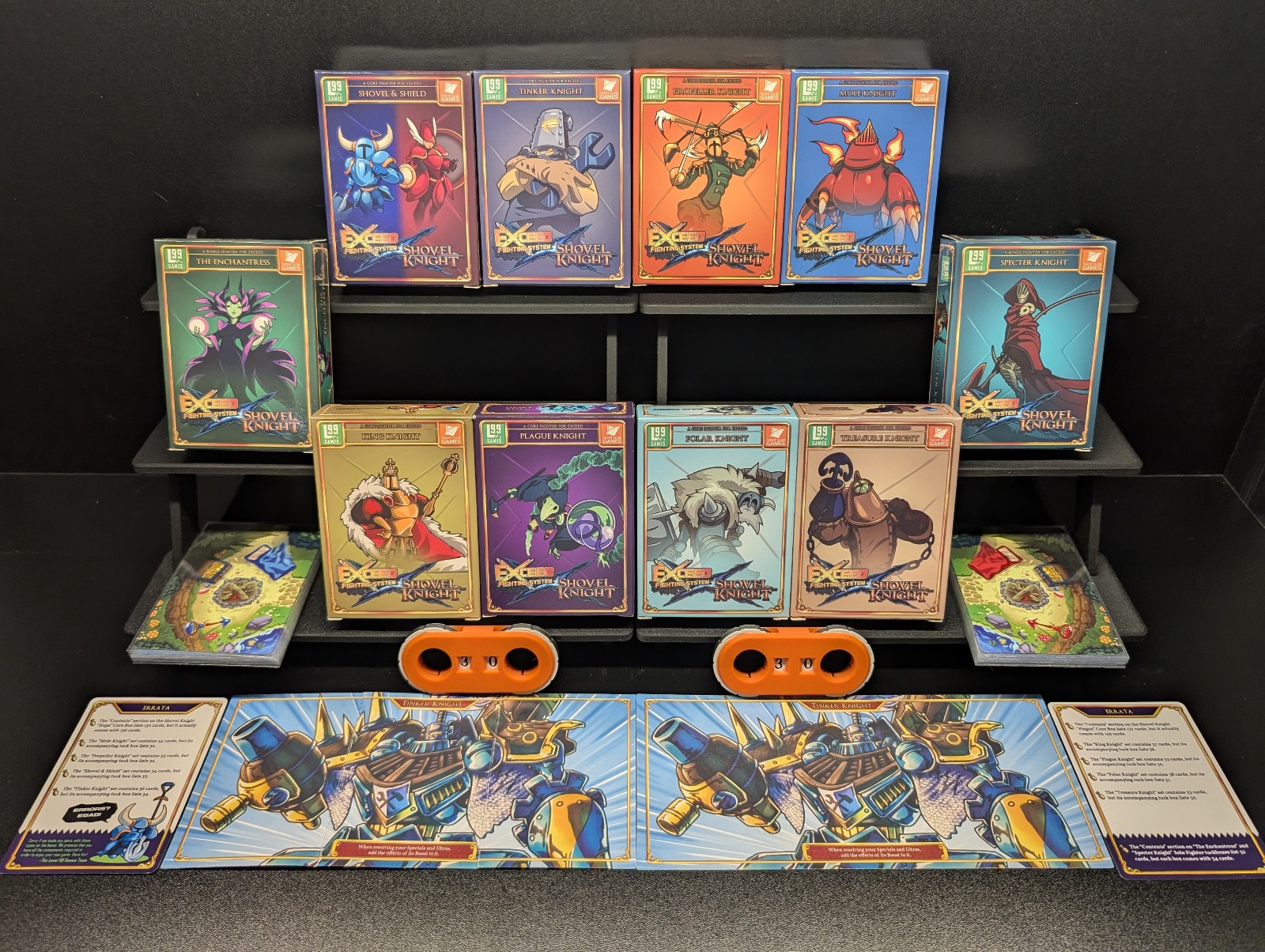 Exceed Fighting System – Shovel Knight Complete – Includes Enchantress & Specter