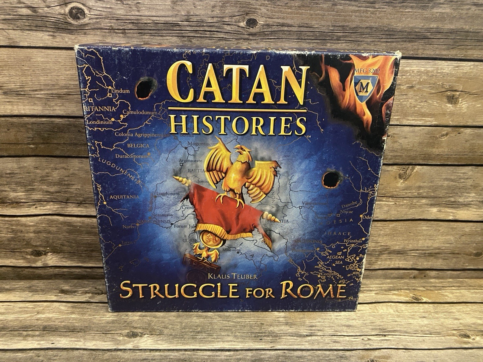 Catan Histories Struggle for Rome COMPLETE Klaus Teuber Mayfair Games 3202