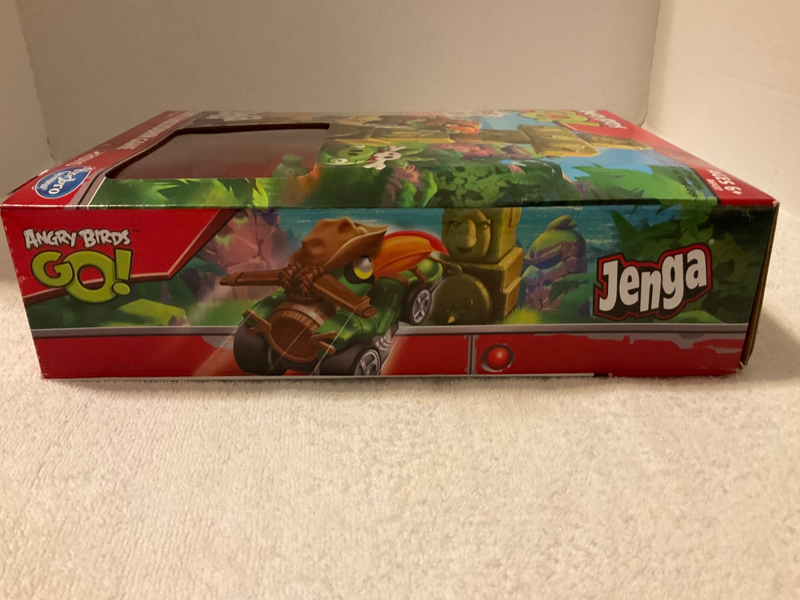 Angry Birds GO! Jenga Tower Knockdown Game Hasbro Gaming
