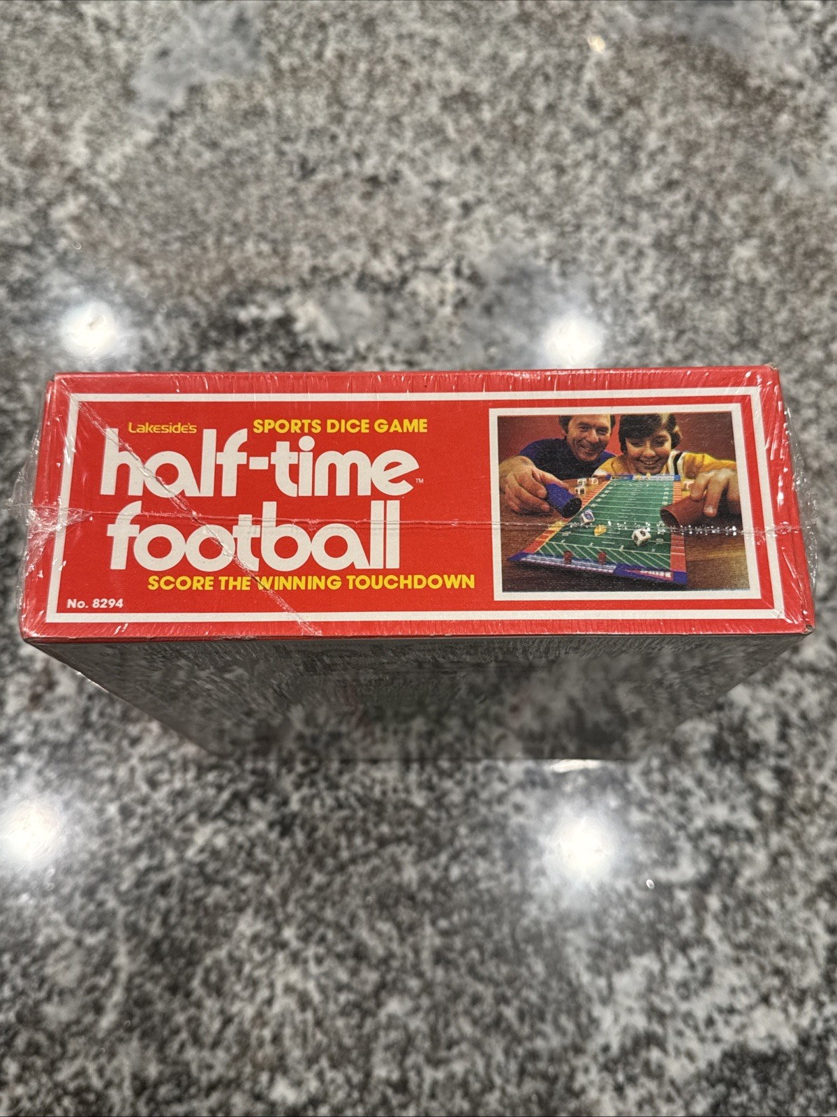 New Sealed Vintage 1979 Lakesides Half-Time Football Sports Dice Game Original