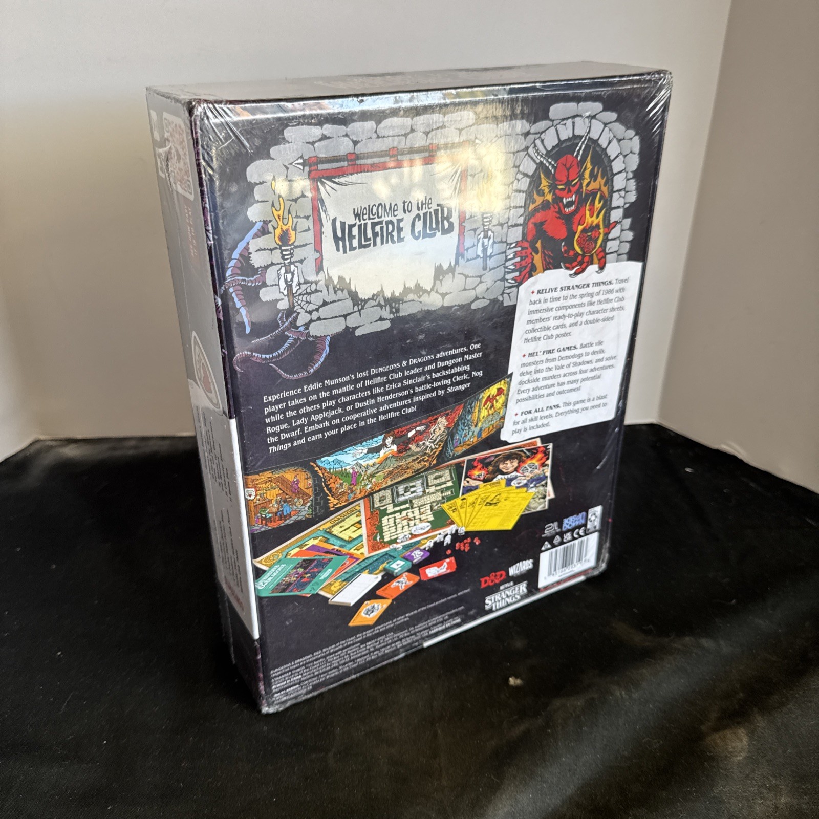 Welcome to the Hellfire Club Adventure Game Stranger Things D&D Dungeons Dragons