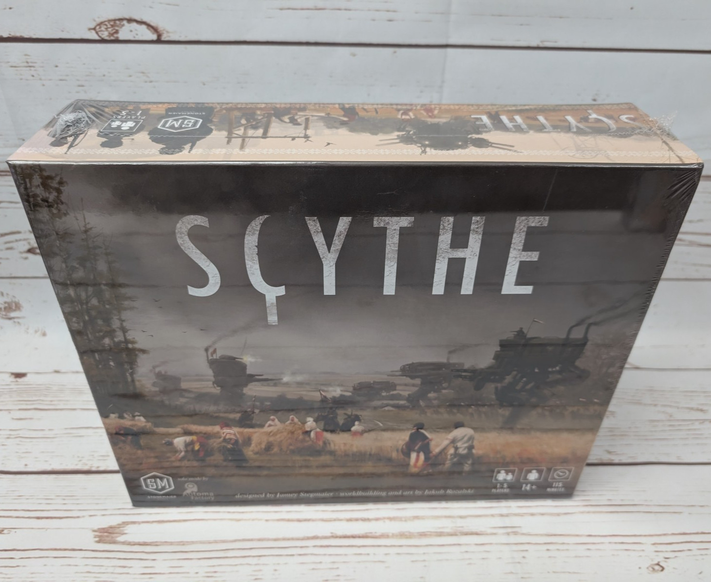 Scythe Board Game 2015 Stonemaier Games NIS Alternative History Mechs