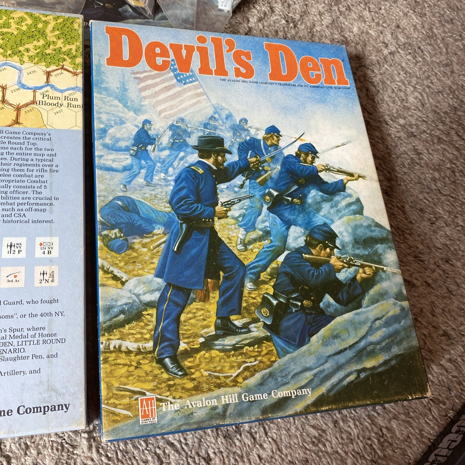 Vintage Rare Devil’s Den Board Game by The Avalon Hill Game Company.