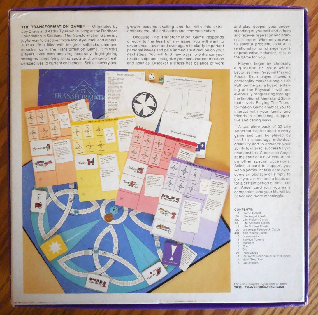 EUC Vntg 1999 U.S. Games Systems “The Transformation Game” w Complete Angel Deck