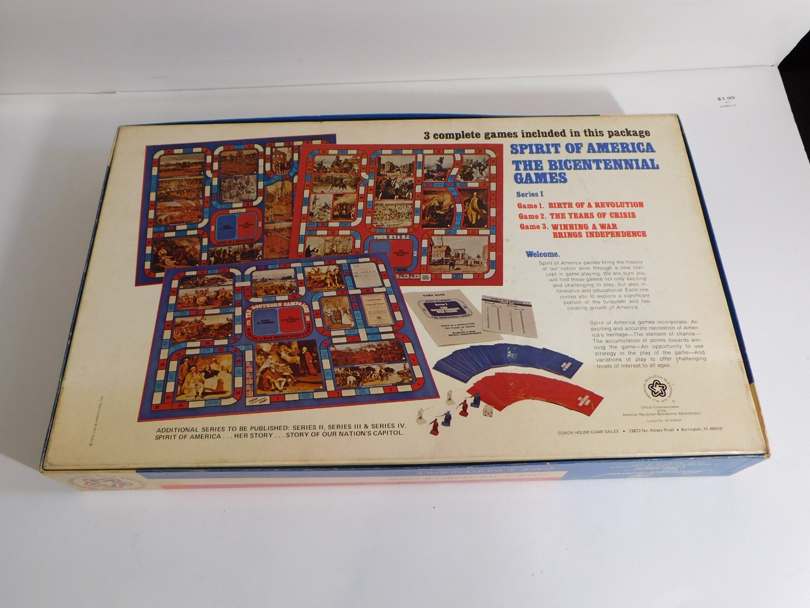 The Bicentennial Games Coach House Games 1975