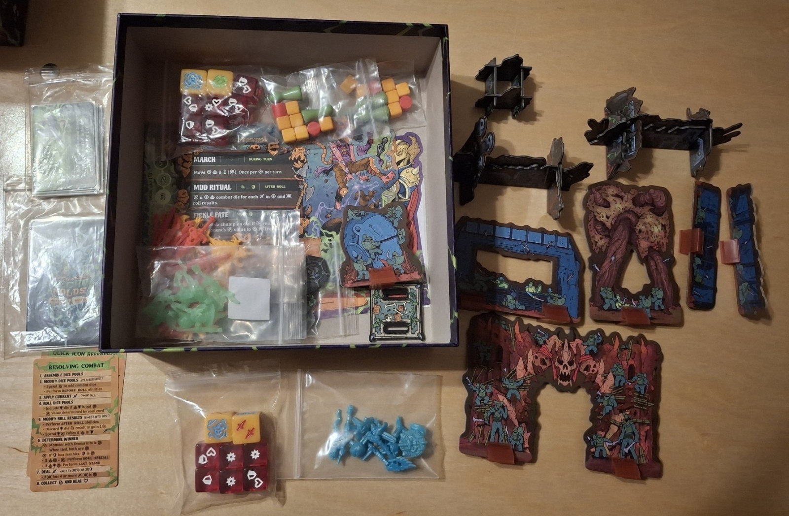 NECROMOLDS STARTER SET Battle Box + CALL TO ARMS Expansion + Kickstarter Extras!