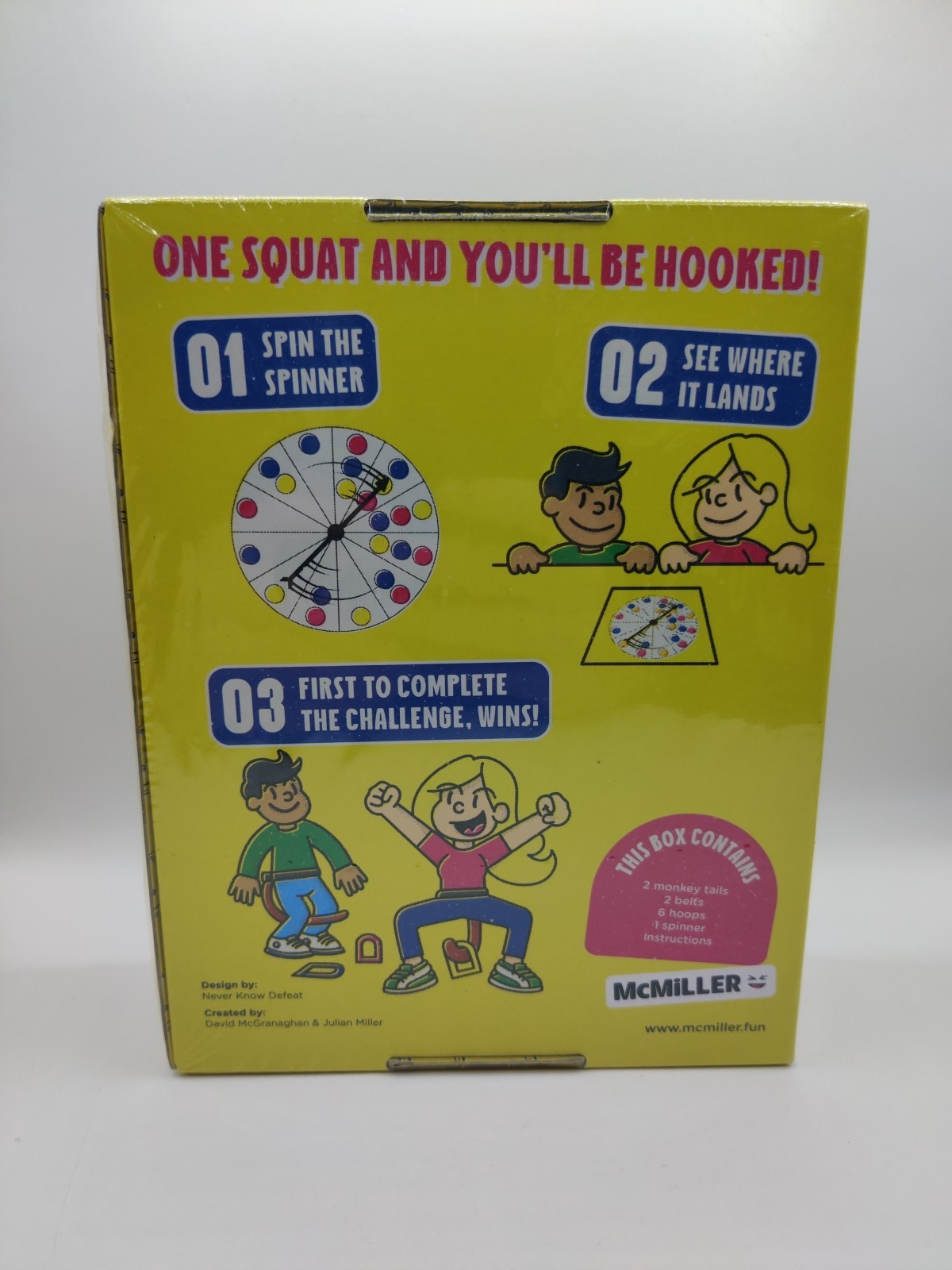 It’s Bananas! The Monkey Tail Game Ages 6+ Mc Miller 2+ Players Kids Family