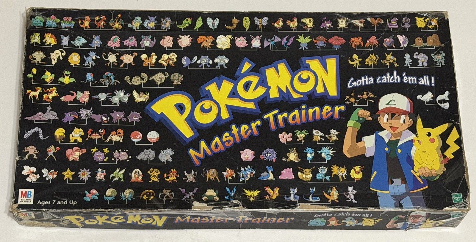 Vintage Hasbro Pokemon Master Trainer Game Board 1999 Edition *Read Description