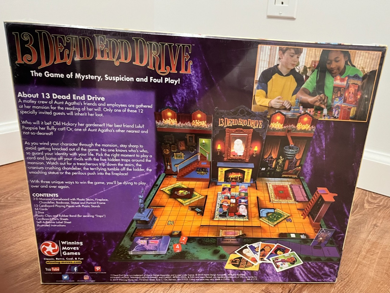 New sealed 13 Dead End Drive Board Game -Family Game Night Kids & Adults
