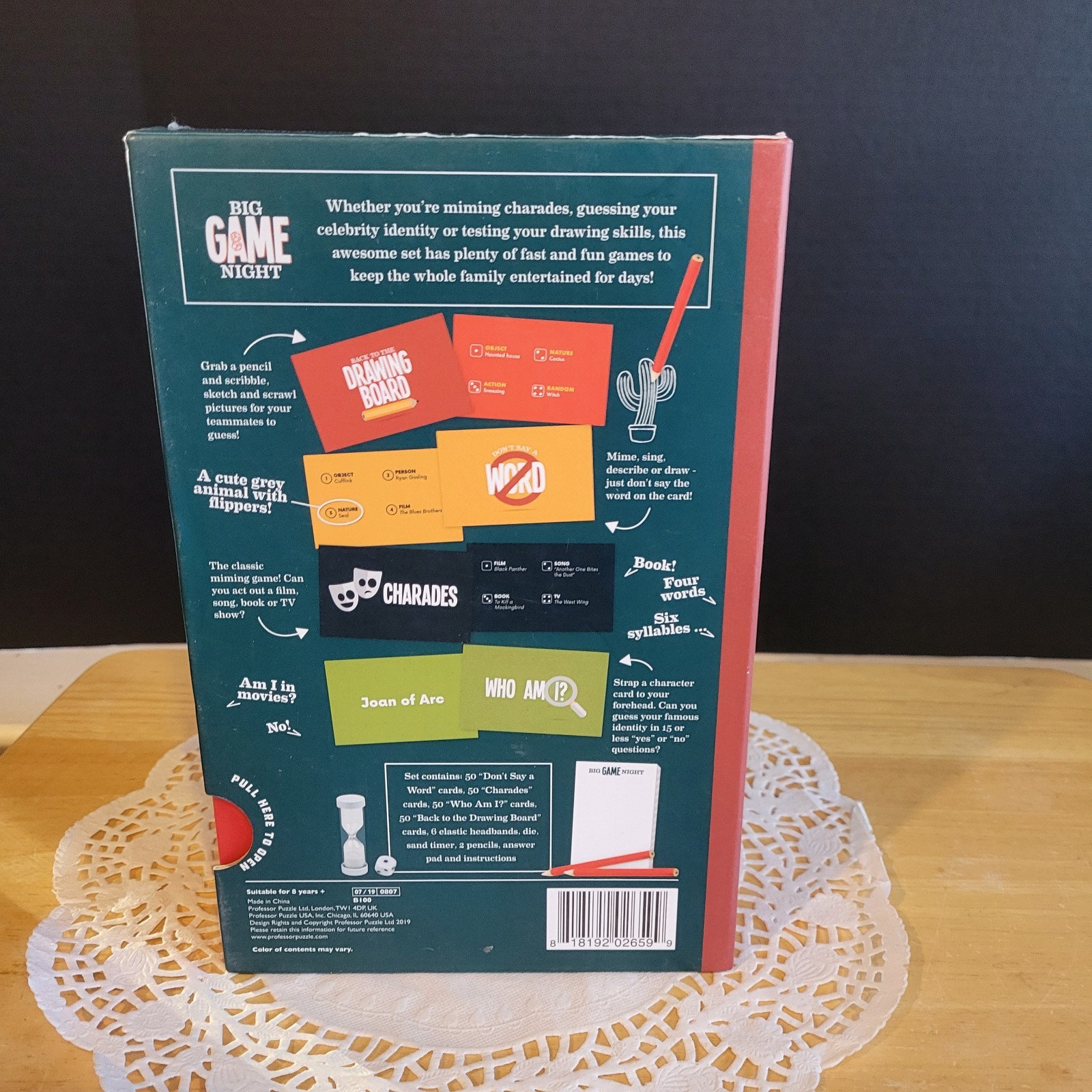 NEW “Big Game Night” For Family Game Night Ages 8+