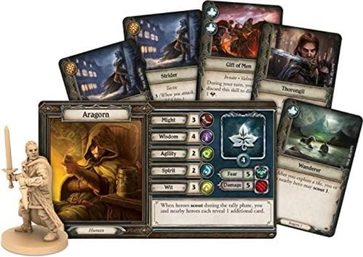 Experience Epic Journeys in Middle-Earth: Cooperative Board Game for 1-5 Players