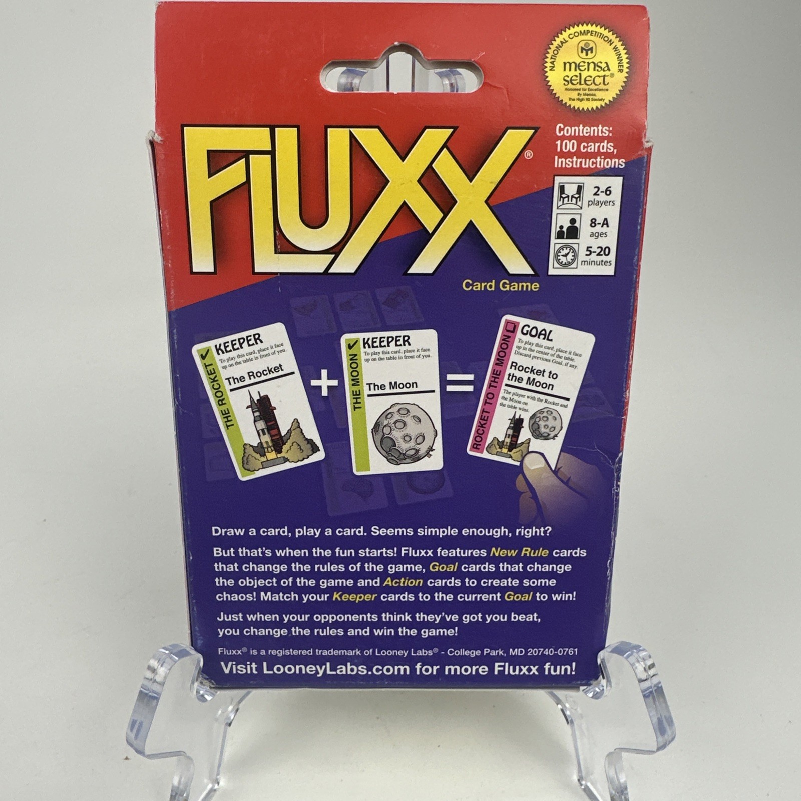 Looney Labs Fluxx Special Edition-Fun Card Games for Adults Kids Teen Family New
